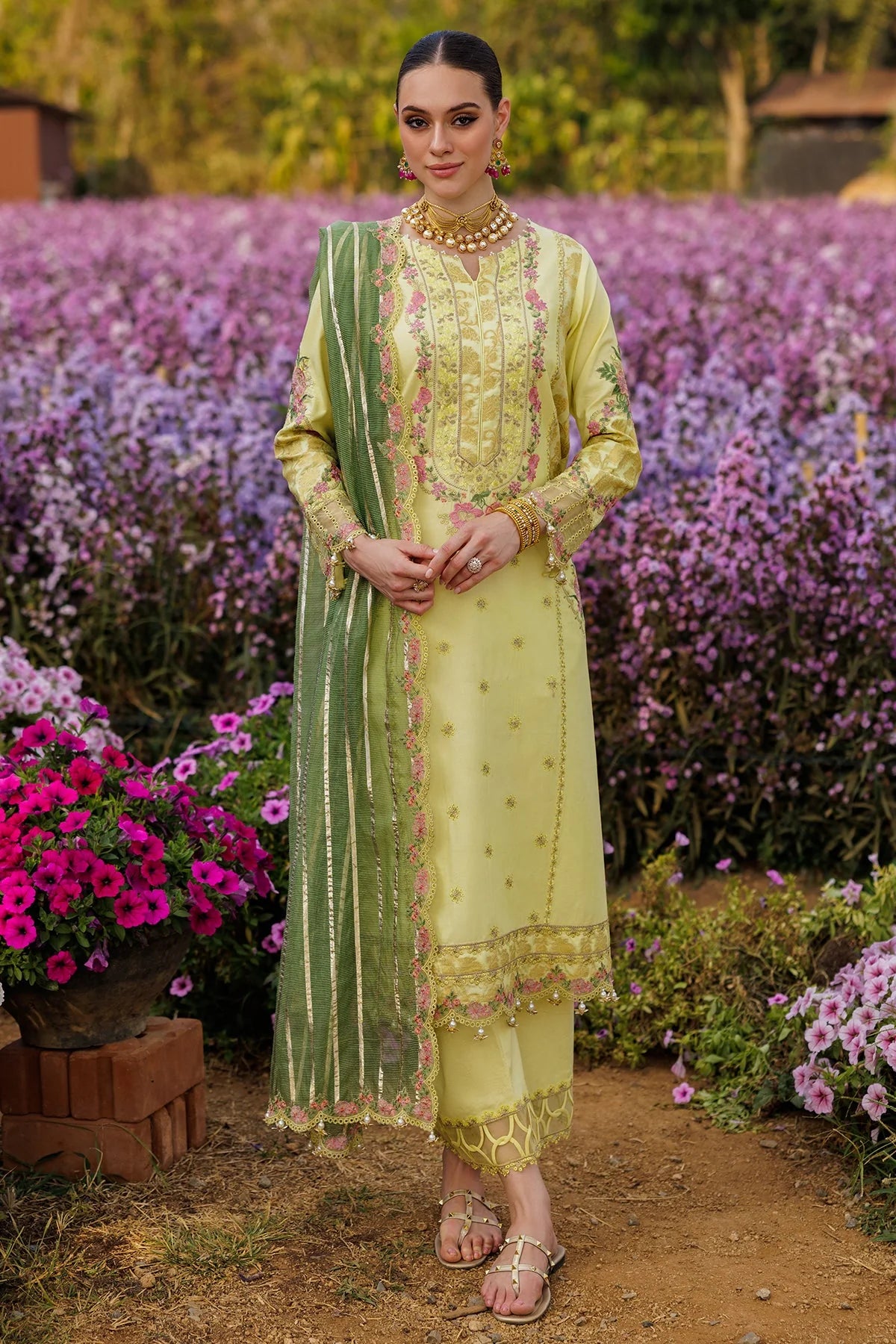 CHARIZMA ZOUQ UNSTITCHED COLLECTION'26 | CZ5-06