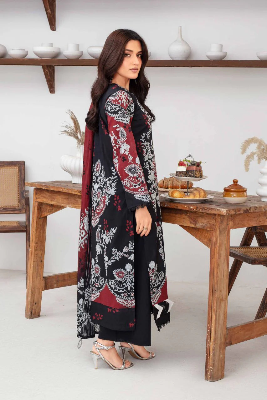 FABIHA VOL-1 BY FEROZA UNSTITCHED'26 | D8