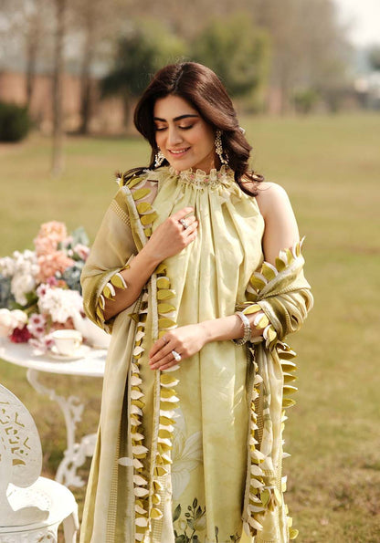 ZARQASH LUXE LAWN UNSTITCHED  Collection 2024 – ZQ 13