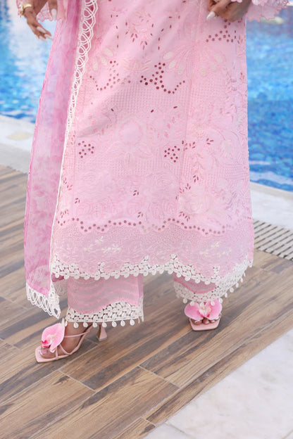AYLIN LUXURY LAWN UNSTITCHED'26 | Pink Lilly