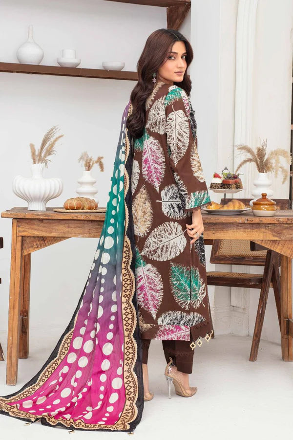 FABIHA VOL-1 BY FEROZA UNSTITCHED'26 | D9