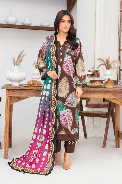 FABIHA VOL-1 BY FEROZA UNSTITCHED'26 | D9