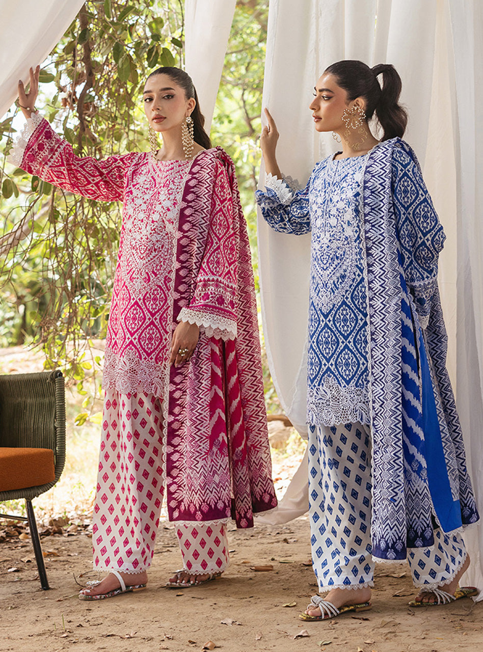 Zainab Chautani Tahra Lawn Collection 2024 – LEENA - D 4A