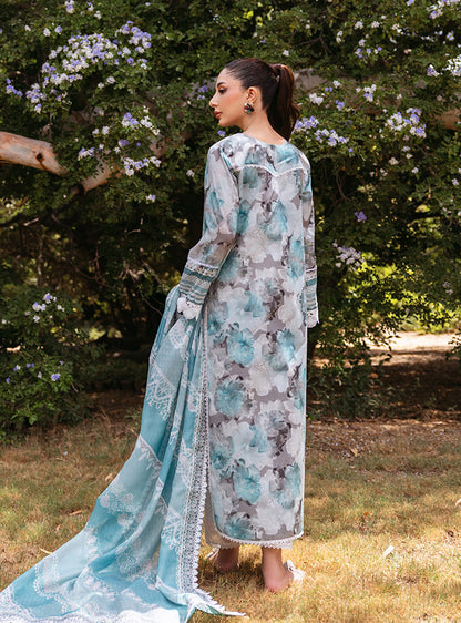 Zainab Chautani Tahra Lawn Collection 2024 – ZINNIA - D 3B