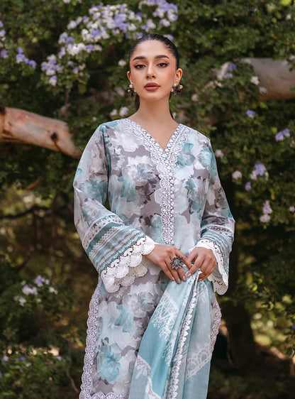 Zainab Chautani Tahra Lawn Collection 2024 – ZINNIA - D 3B