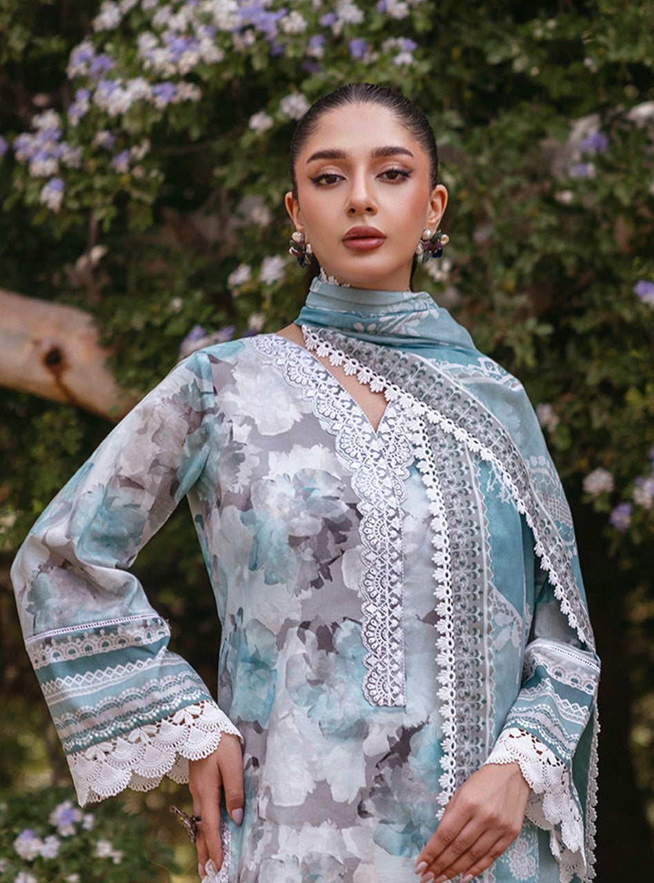 Zainab Chautani Tahra Lawn Collection 2024 – ZINNIA - D 3B