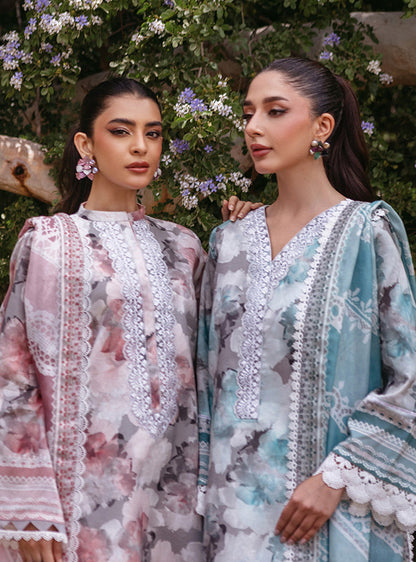 Zainab Chautani Tahra Lawn Collection 2024 – ZINNIA - D 3B