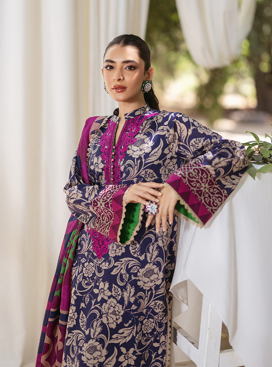 Zainab Chautani Tahra Lawn Collection 2024 – TAMARA - D 7B