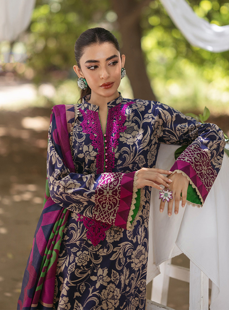 Zainab Chautani Tahra Lawn Collection 2024 – TAMARA - D 7B