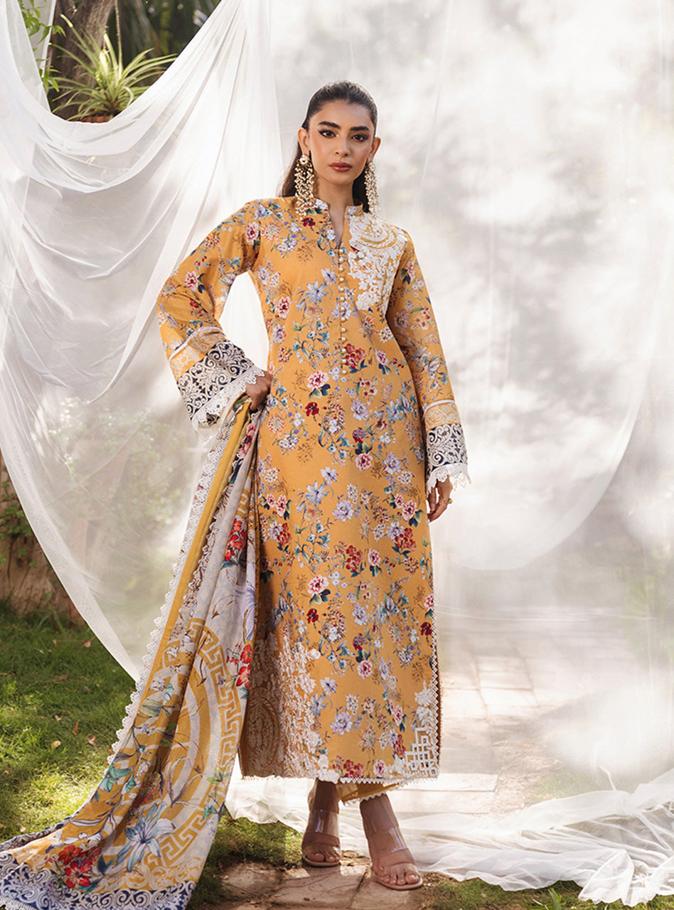 Zainab Chautani Tahra Lawn Collection 2024 – BEEHA - D 2A