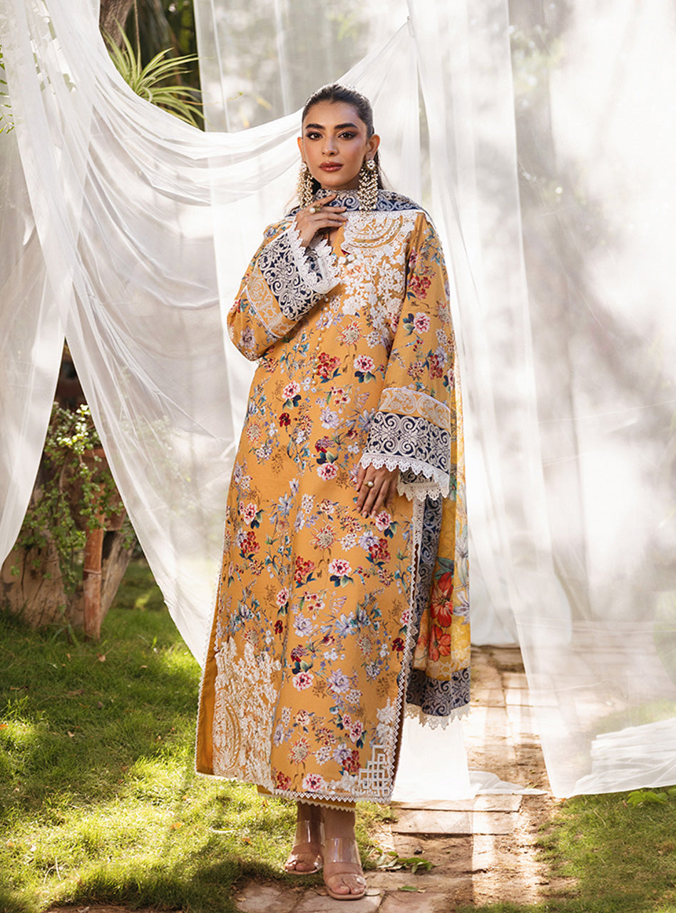 Zainab Chautani Tahra Lawn Collection 2024 – BEEHA - D 2A