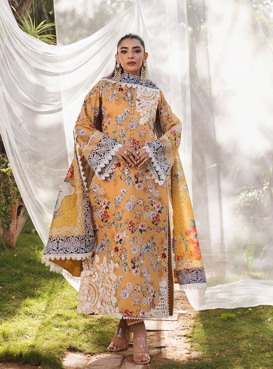 Zainab Chautani Tahra Lawn Collection 2024 – BEEHA - D 2A