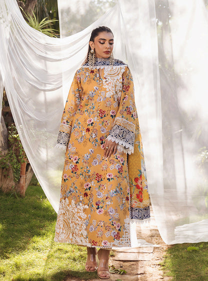 Zainab Chautani Tahra Lawn Collection 2024 – BEEHA - D 2A