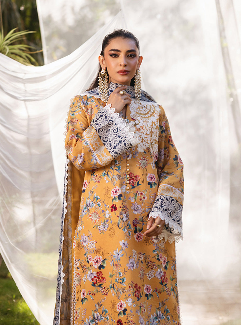 Zainab Chautani Tahra Lawn Collection 2024 – BEEHA - D 2A