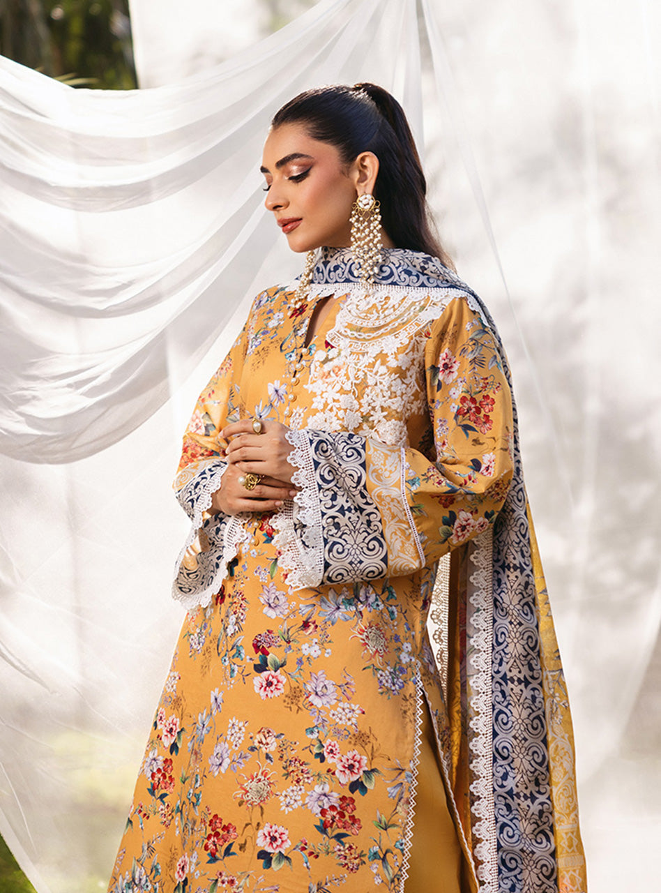 Zainab Chautani Tahra Lawn Collection 2024 – BEEHA - D 2A