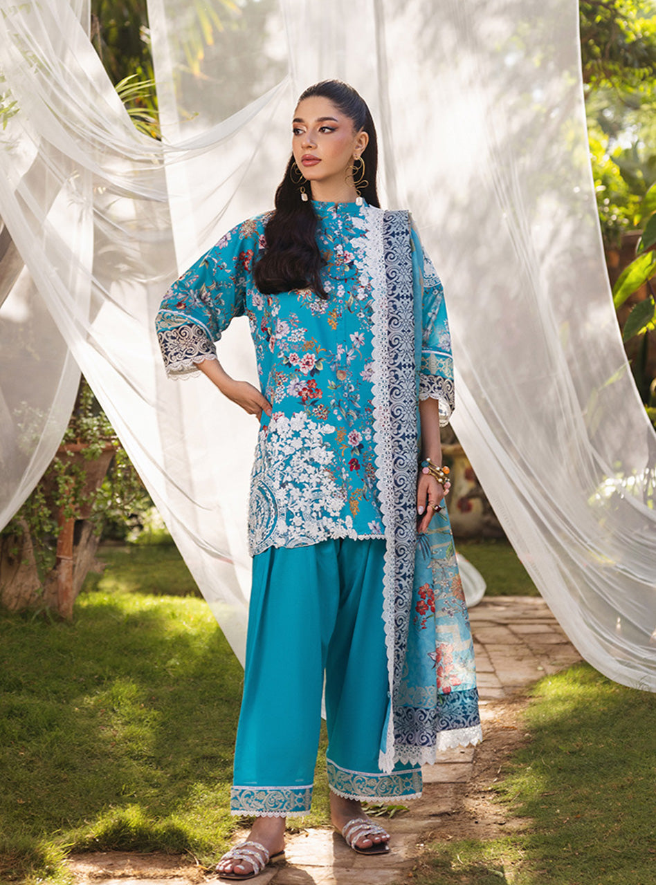 Zainab Chautani Tahra Lawn Collection 2024 – BEEHA - D 2B