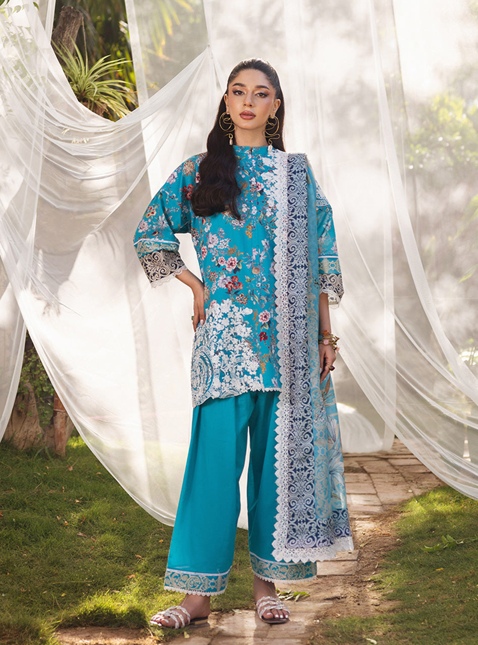 Zainab Chautani Tahra Lawn Collection 2024 – BEEHA - D 2B