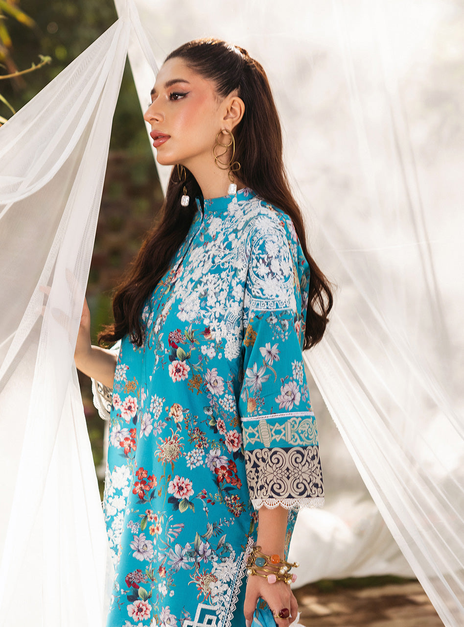 Zainab Chautani Tahra Lawn Collection 2024 – BEEHA - D 2B