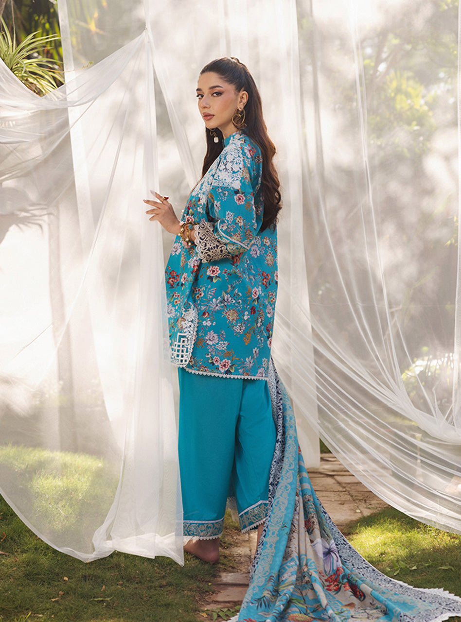 Zainab Chautani Tahra Lawn Collection 2024 – BEEHA - D 2B