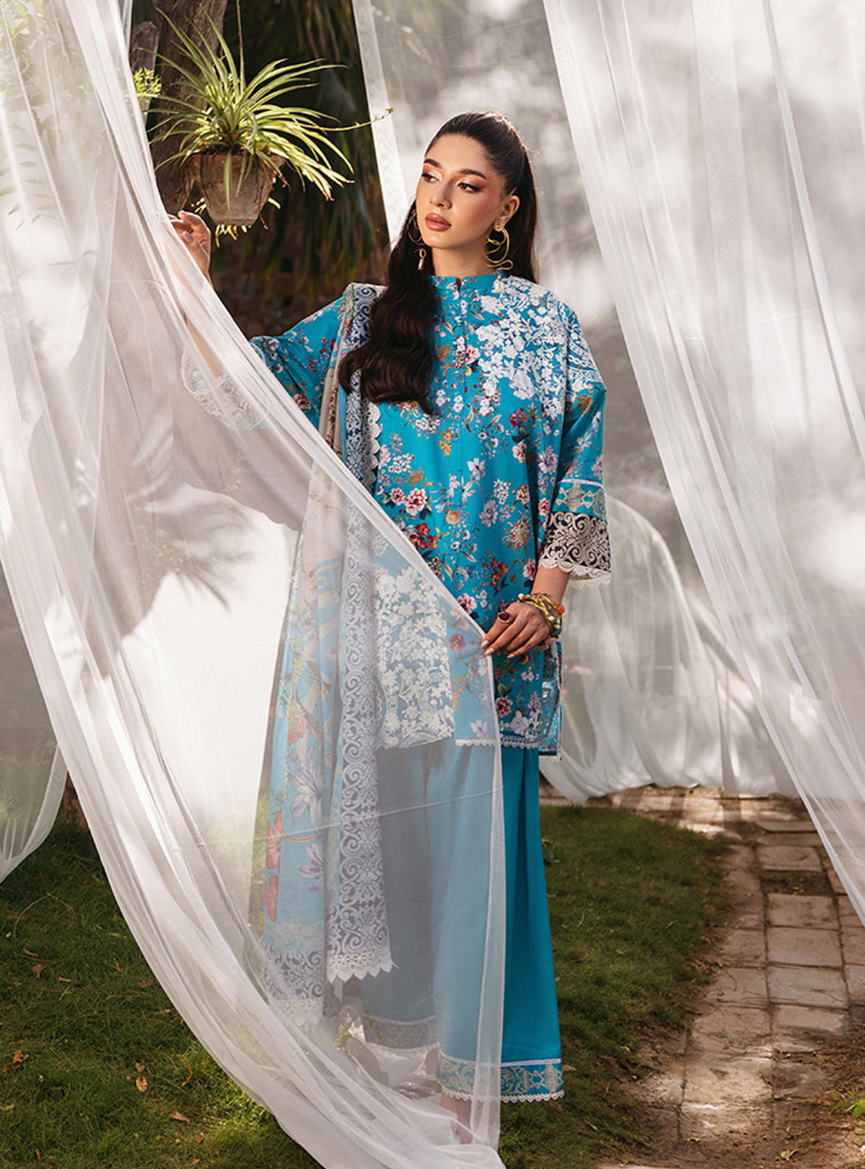 Zainab Chautani Tahra Lawn Collection 2024 – BEEHA - D 2B