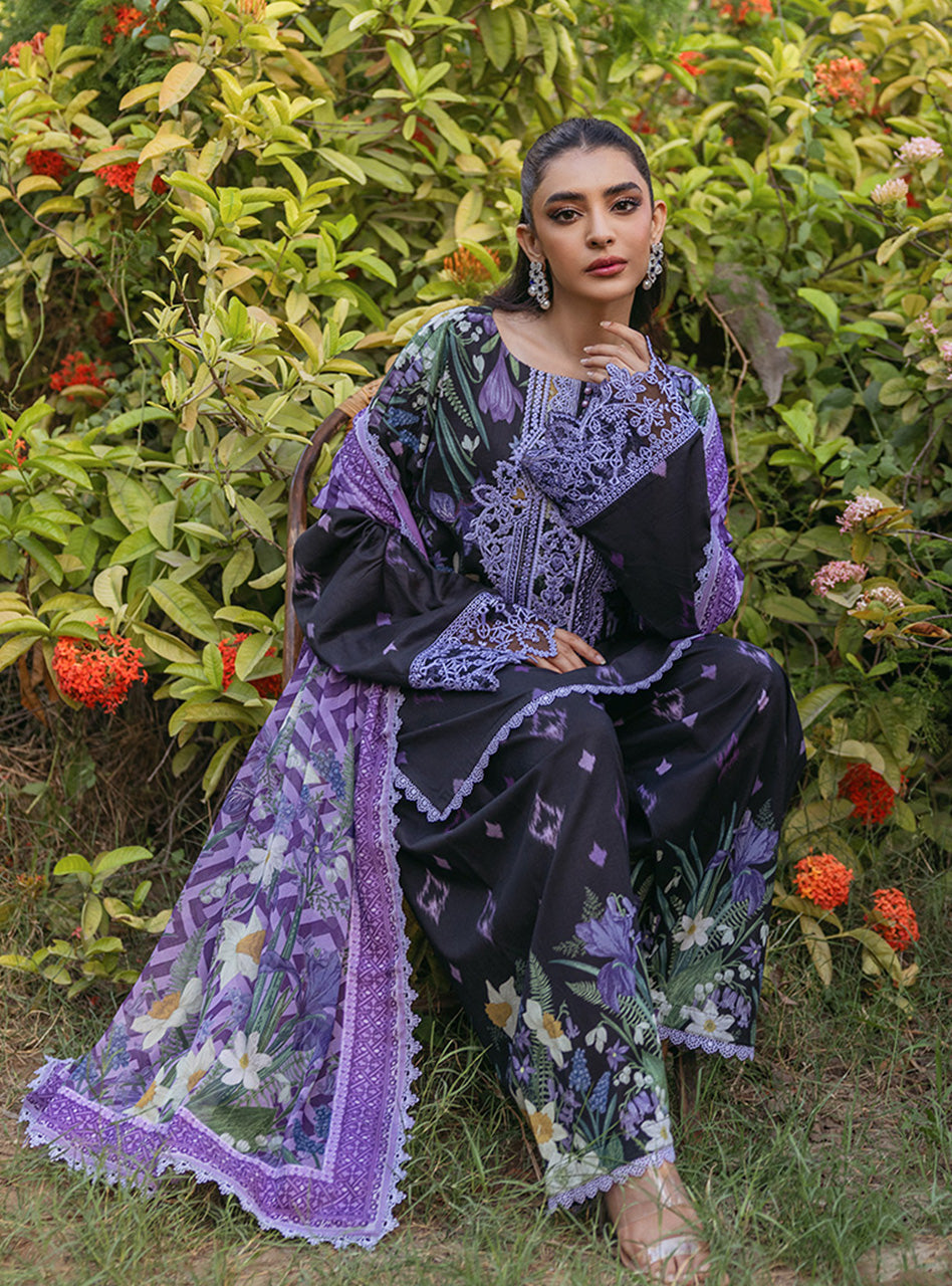 Zainab Chautani Tahra Lawn Collection 2024 – RAHA - D 6B