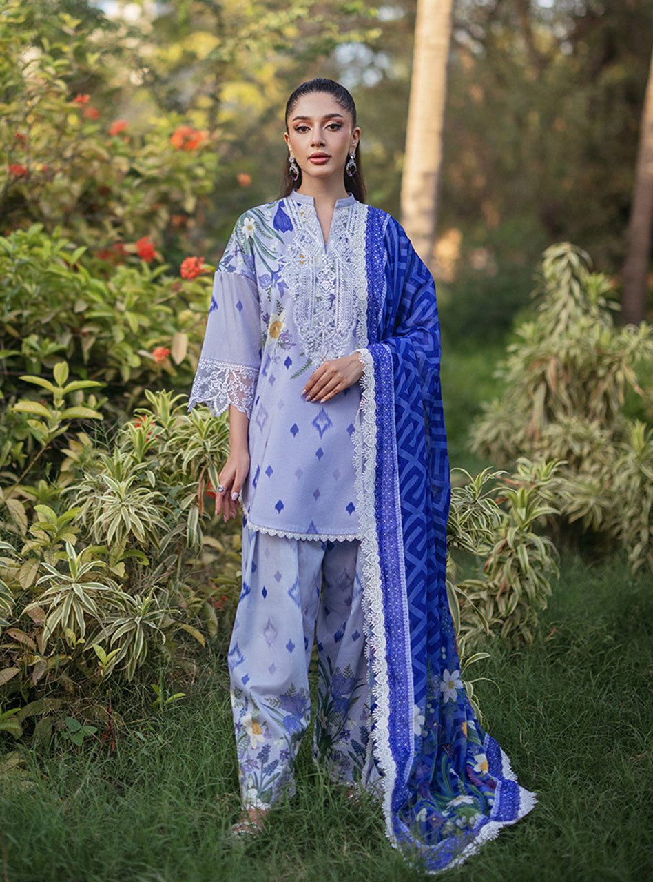 Zainab Chautani Tahra Lawn Collection 2024 – RAHA - D 6A