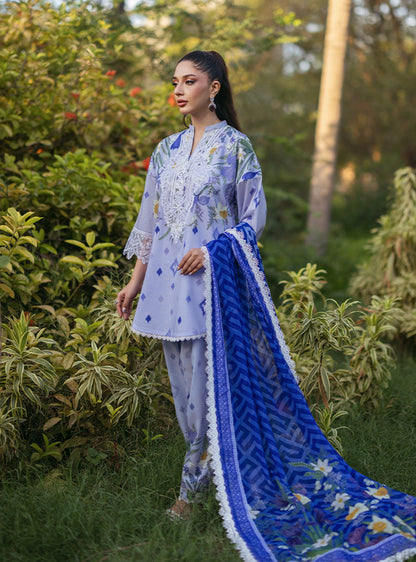 Zainab Chautani Tahra Lawn Collection 2024 – RAHA - D 6A