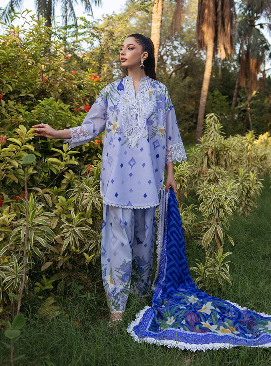 Zainab Chautani Tahra Lawn Collection 2024 – RAHA - D 6A