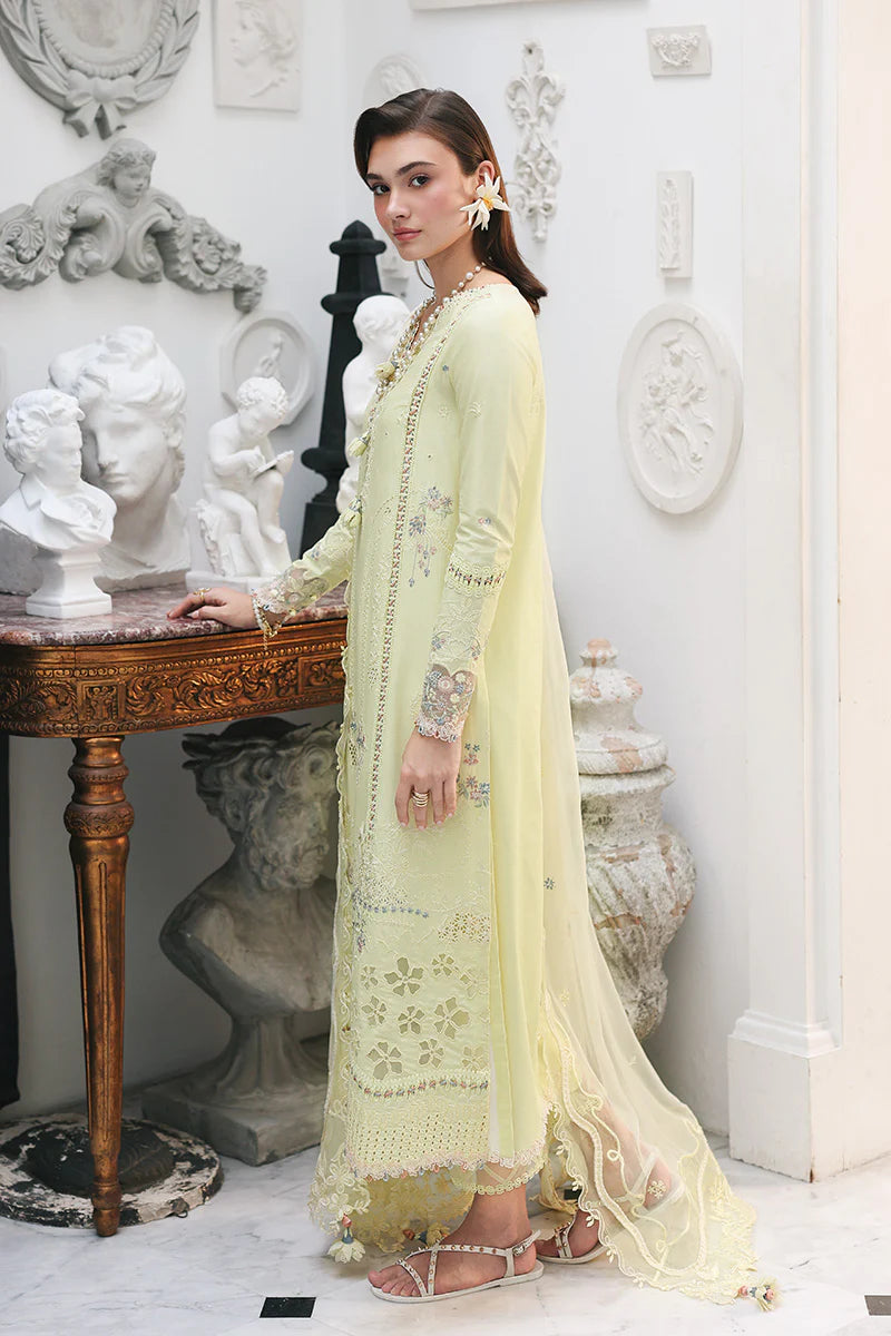 QALAMKAR QLINE LAWN DROP-1 UNSTITCHED'26 | MOONSTONE