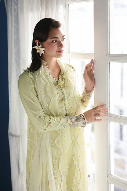 QALAMKAR QLINE LAWN DROP-1 UNSTITCHED'26 | MOONSTONE
