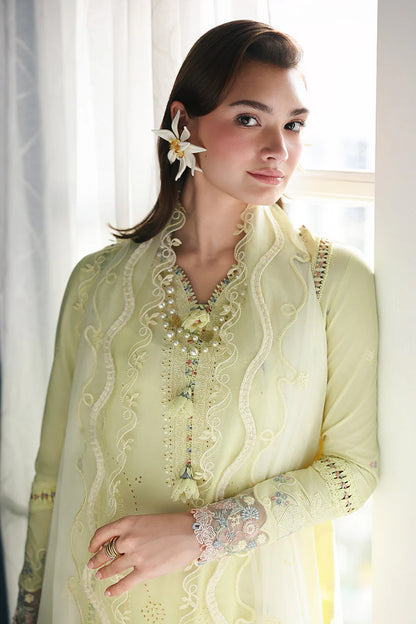 QALAMKAR QLINE LAWN DROP-1 UNSTITCHED'26 | MOONSTONE