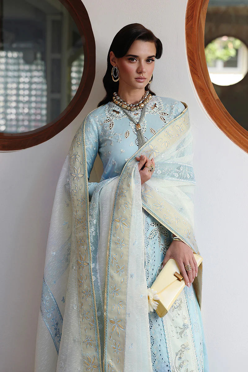 QALAMKAR CHIKANKARI EID EDIT UNSTITCHED'26| NAYRA