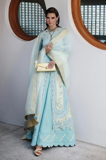 QALAMKAR CHIKANKARI EID EDIT UNSTITCHED'26| NAYRA