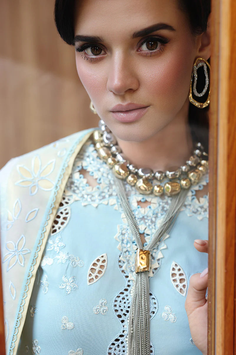QALAMKAR CHIKANKARI EID EDIT UNSTITCHED'26| NAYRA