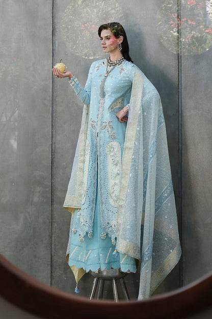 QALAMKAR CHIKANKARI EID EDIT UNSTITCHED'26| NAYRA
