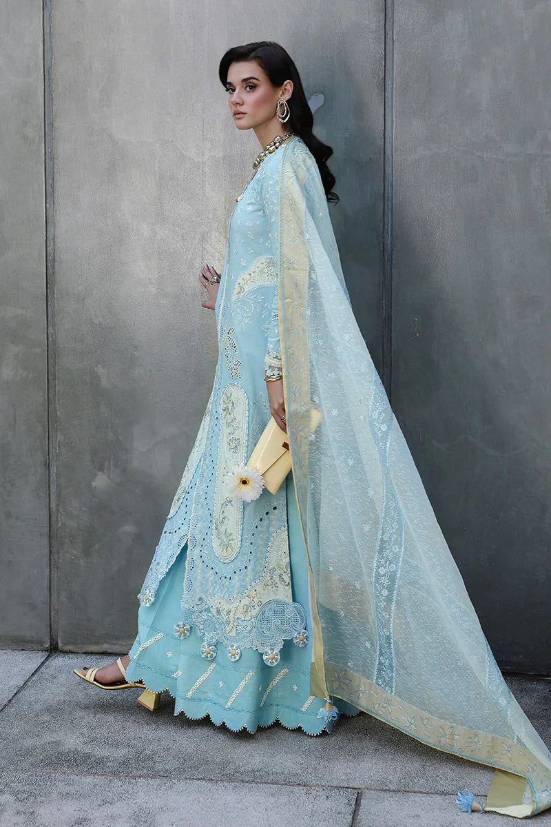 QALAMKAR CHIKANKARI EID EDIT UNSTITCHED'26| NAYRA