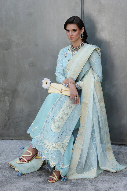QALAMKAR CHIKANKARI EID EDIT UNSTITCHED'26| NAYRA