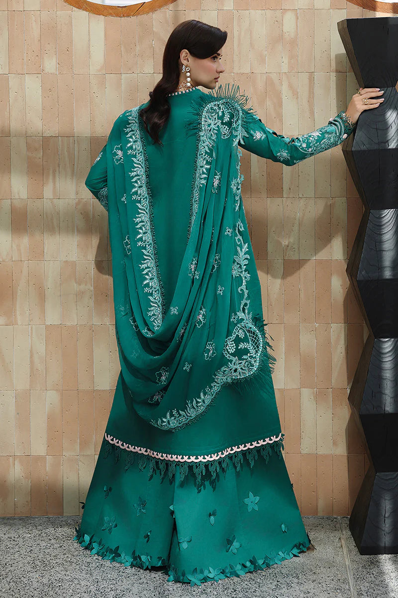 QALAMKAR CHIKANKARI EID EDIT UNSTITCHED'26| ROGUE