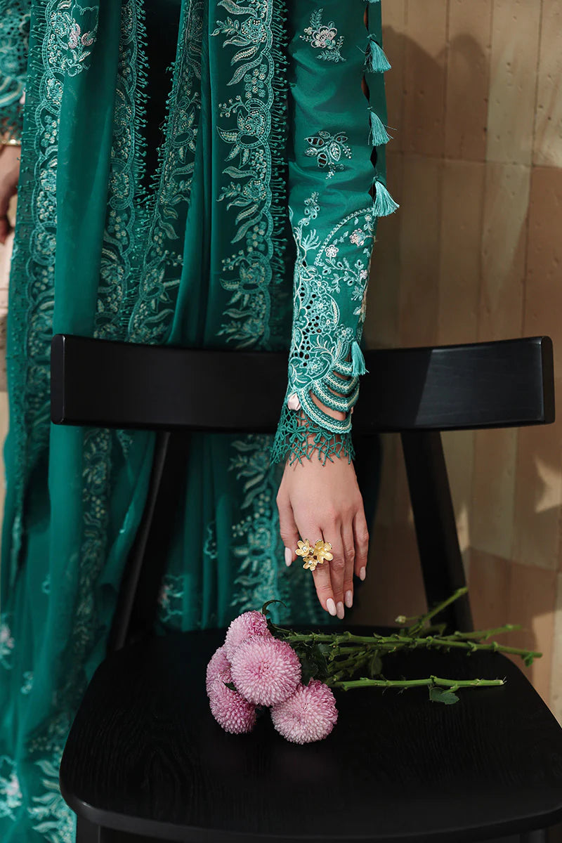 QALAMKAR CHIKANKARI EID EDIT UNSTITCHED'26| ROGUE