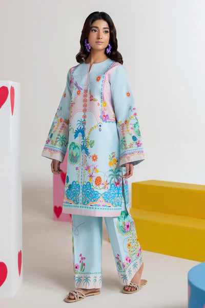 AMAL DROP PRINTS BY RAJBARI UNSTITCHED'26 | D5