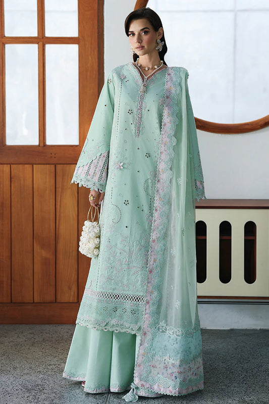 QALAMKAR CHIKANKARI EID EDIT UNSTITCHED'26| SEREN