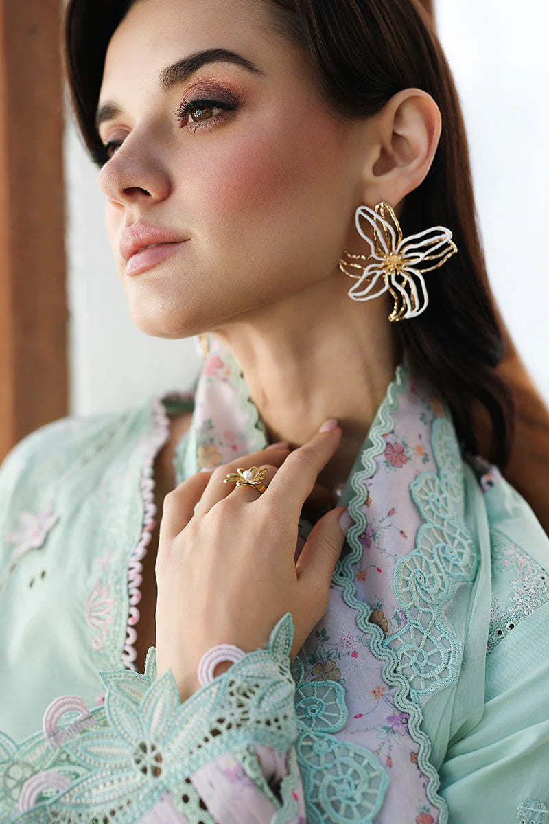QALAMKAR CHIKANKARI EID EDIT UNSTITCHED'26| SEREN