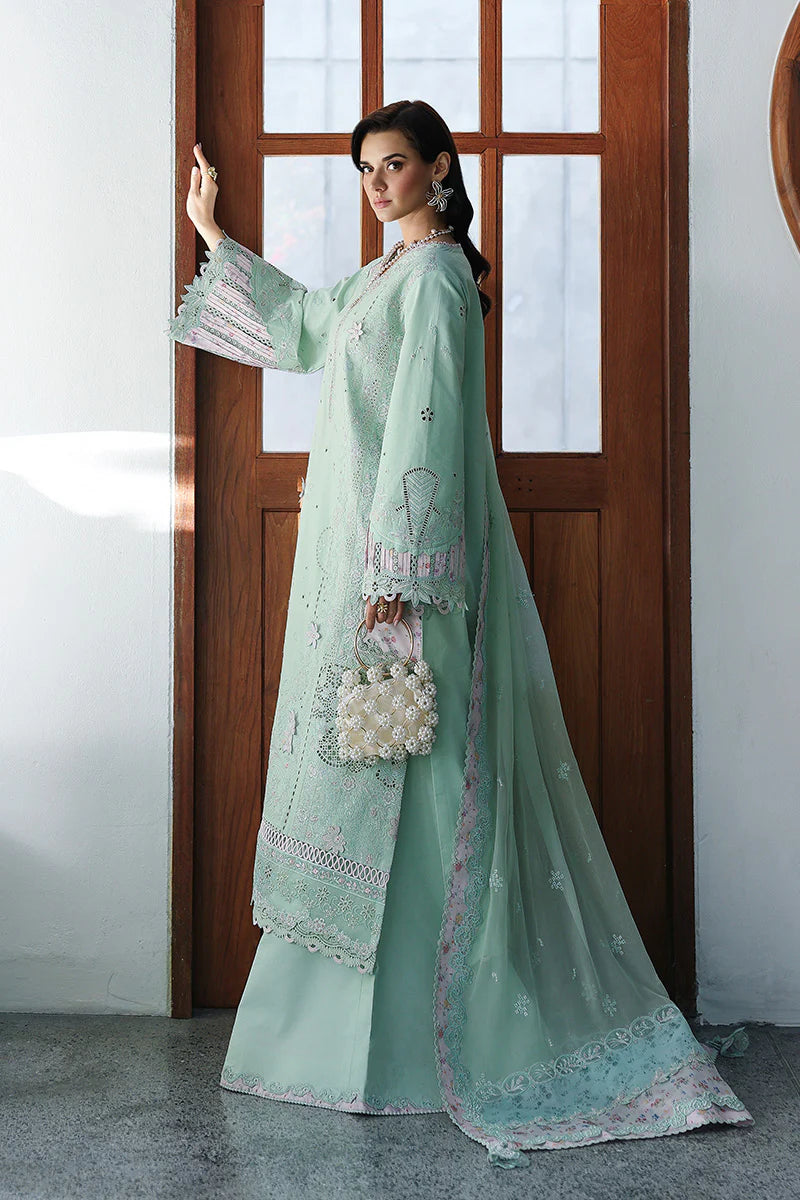 QALAMKAR CHIKANKARI EID EDIT UNSTITCHED'26| SEREN