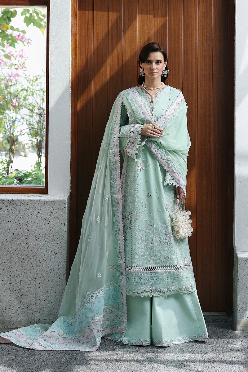 QALAMKAR CHIKANKARI EID EDIT UNSTITCHED'26| SEREN
