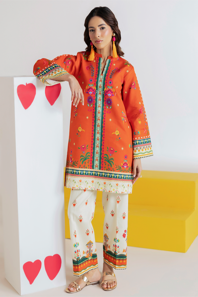 AMAL DROP PRINTS BY RAJBARI UNSTITCHED'26 | D4