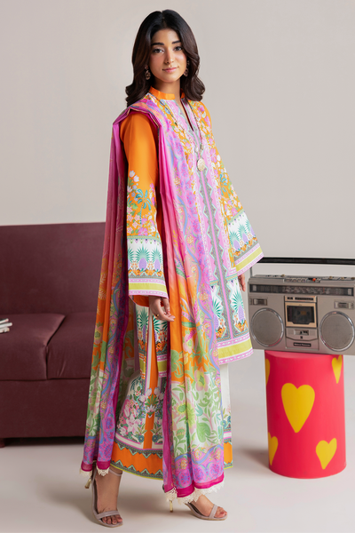 AMAL DROP PRINTS BY RAJBARI UNSTITCHED'26 | D8