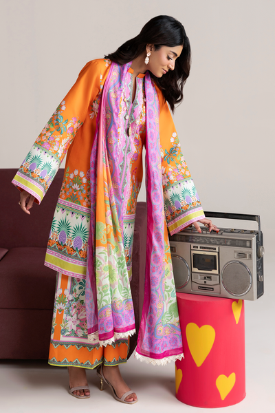 AMAL DROP PRINTS BY RAJBARI UNSTITCHED'26 | D8