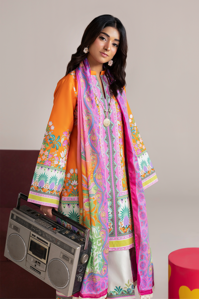 AMAL DROP PRINTS BY RAJBARI UNSTITCHED'26 | D8