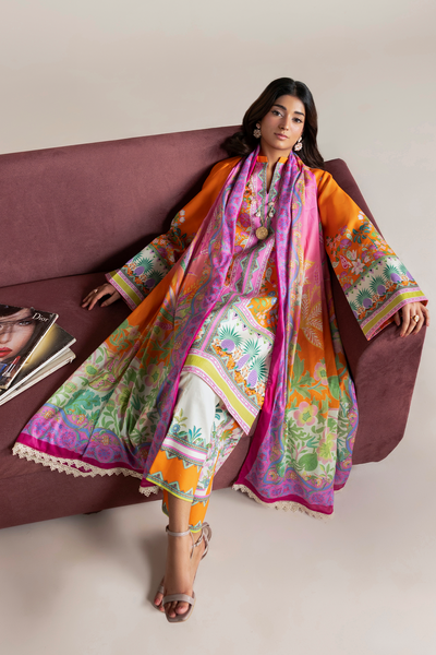 AMAL DROP PRINTS BY RAJBARI UNSTITCHED'26 | D8