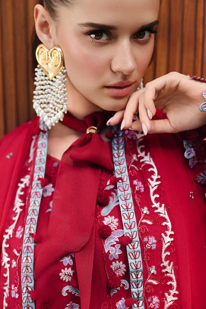 QALAMKAR CHIKANKARI EID EDIT UNSTITCHED'26| RUBY